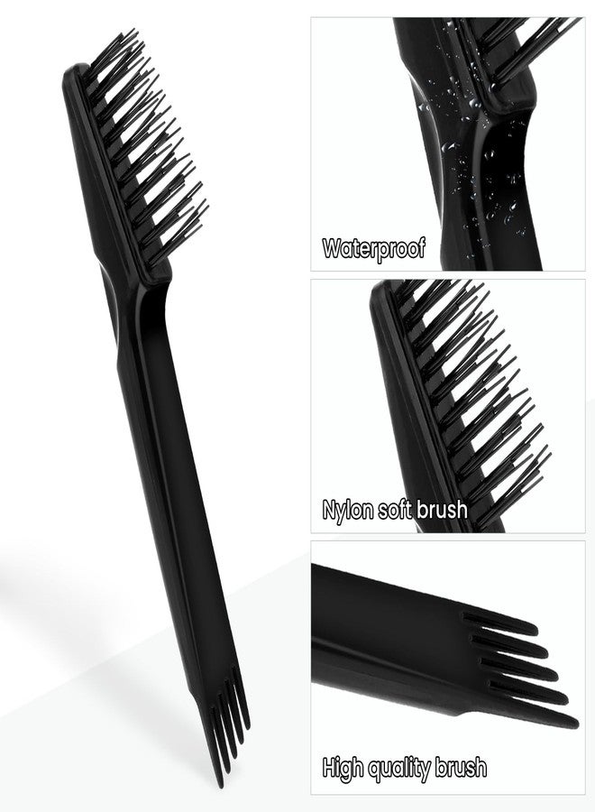 Exircy 2 Pcs Hair Brush Cleaning Tool Mini Comb Cleaner Rake Metal Wires Hair Remover Tool for Home and Salon Use - Image 5