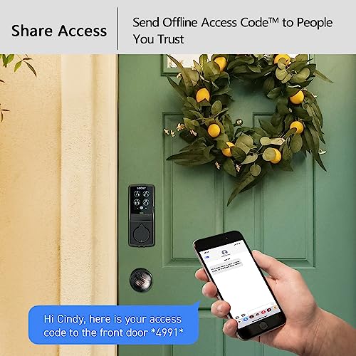 Lockly Secure Plus, RFID Card Smart Lock, Keyless Entry Door Lock, Smart Locks for Front Door, PIN Genie® Keypad, 3D Biometric Fingerprint Sensor, Auto Lock Smart Door Lock - Image 5