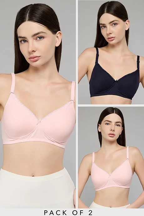 أر أند بي 2 Pack Wireless T-Shirt Bras