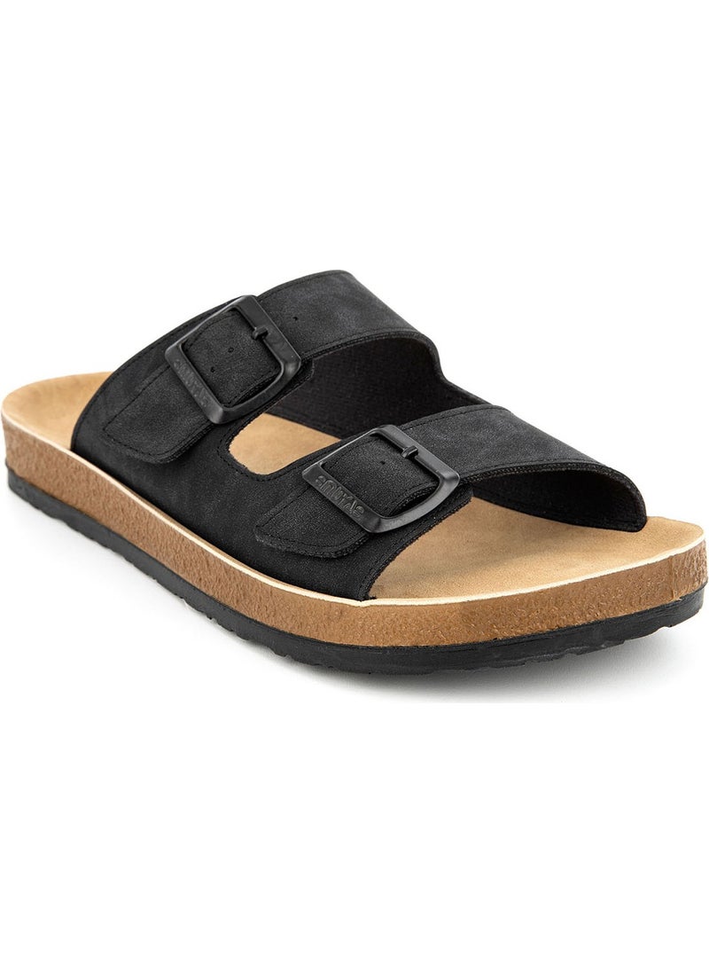 MUYA Orthopedix Allen Anatomical Double Buckle Men's Slippers 31330  - Image 1
