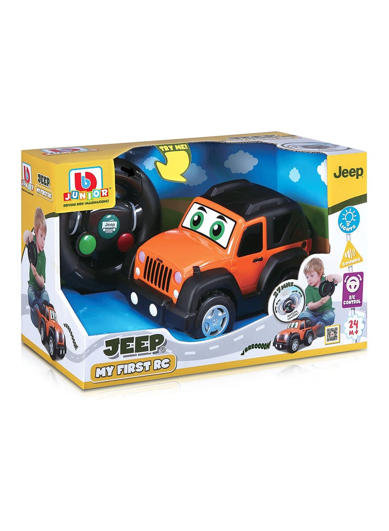 BABY JUNIOR BBJunior Jeep My First Rc Jeep Wrangler  - Image 1