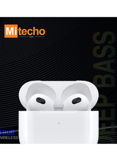 Mi techo Mi techo Bluetooth Wireless Earphone Deep Sound With Super Clear Mic For Android and Tablet  - Image 3