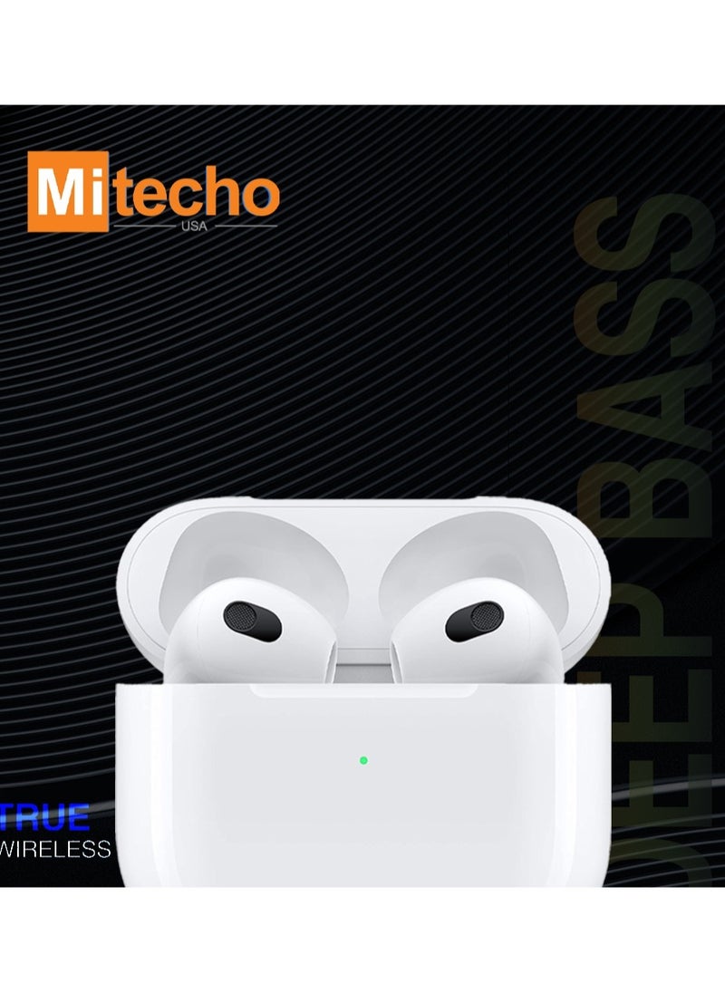 Mi techo - Mi techo Bluetooth Wireless Earphone Deep Sound With Super Clear Mic For Android and Tablet - Image 1