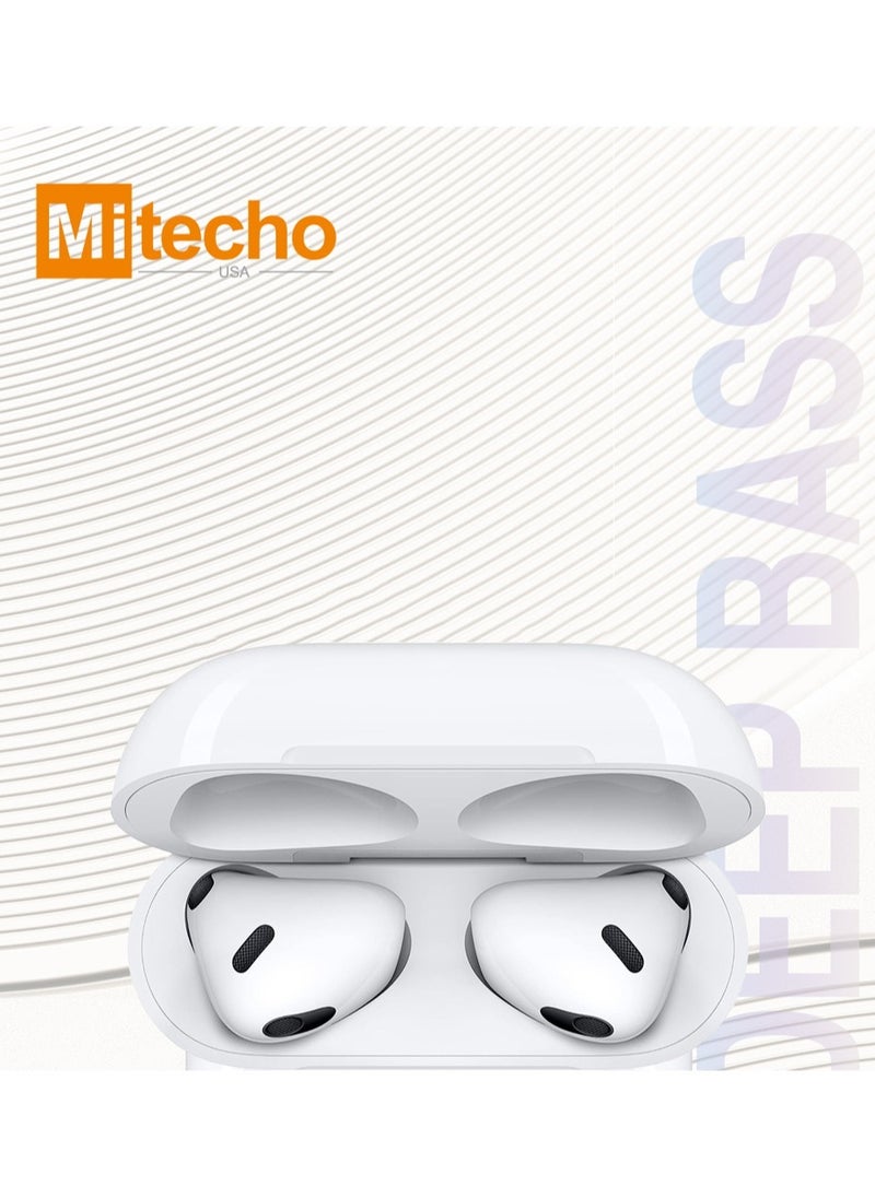 Mi techo - Mi techo Bluetooth Wireless Earphone Deep Sound With Super Clear Mic For Android and Tablet - Image 1