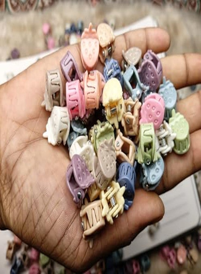 Freebies 30 Pcs Mini Hair Clutcher | Stylish Colorful Strawberry Hair Clips | Cute Small Hair Accessories for Daily Use - Image 4