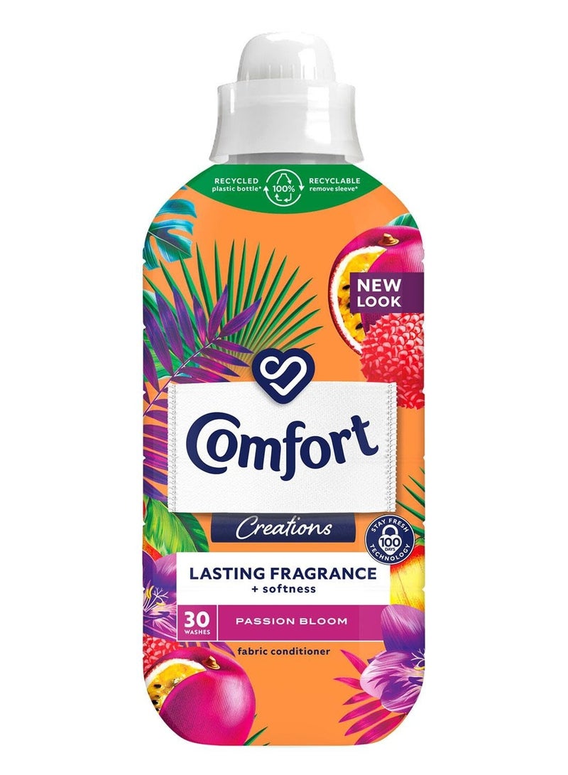 كمفورت منعم الأقمشة كومفورت كرييشنز باشن بلوم بتقنية ستاي فريش لمدة 100 يوم من الانتعاش + عطر* 30 غسلة 900 ملليلتر - Image 1