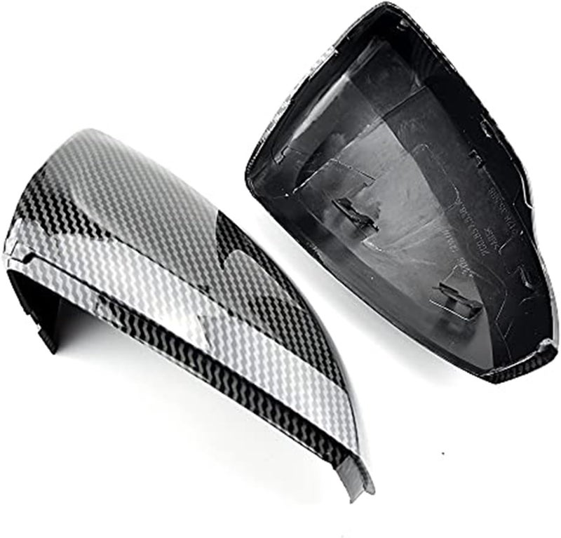 Yurefax Carbon Fiber Side Mirror Covers for VW Polo Mk6 GTI - Image 4