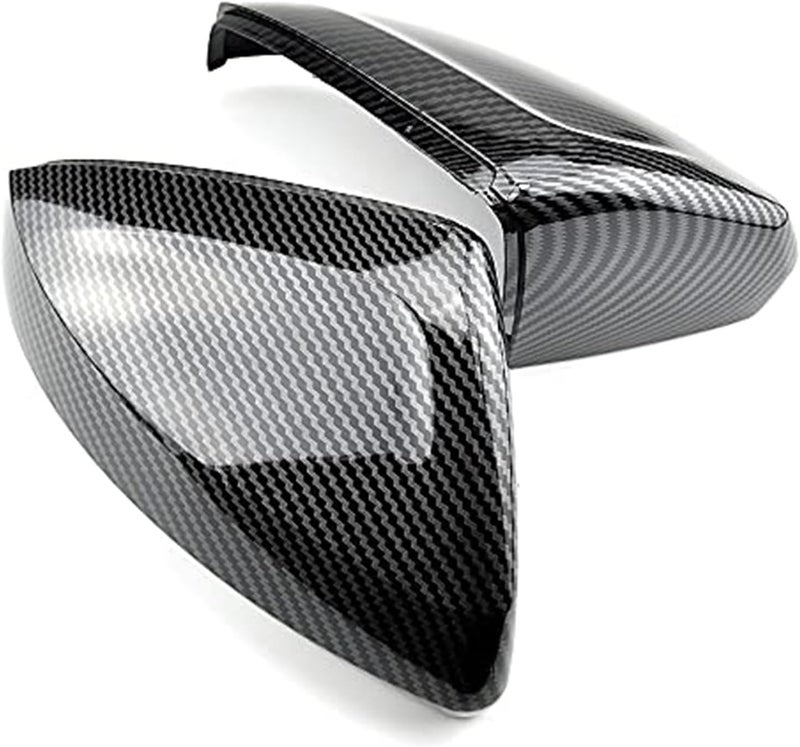Yurefax Carbon Fiber Side Mirror Covers for VW Polo Mk6 GTI - Image 3