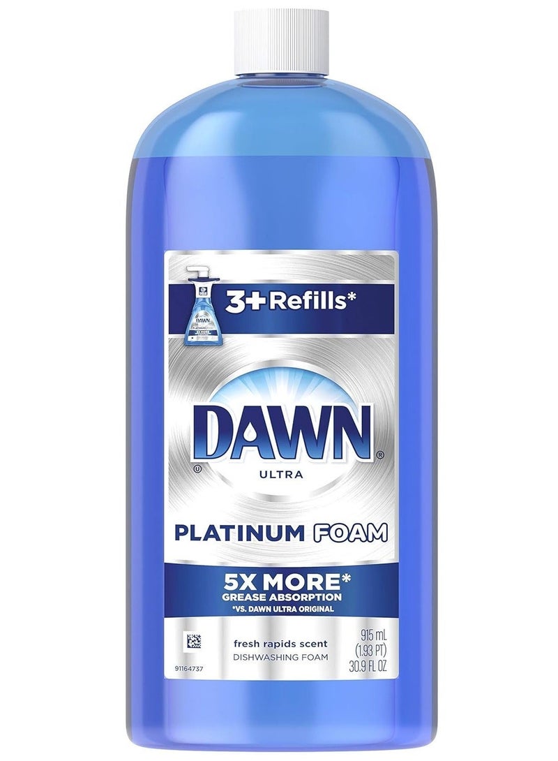 دون رغوة غسيل الاطباق من الترا بلاتينيوم برائحة منعشة من رابيدز 32 اونصة سائلة قد تختلف التعبئة - Image 1
