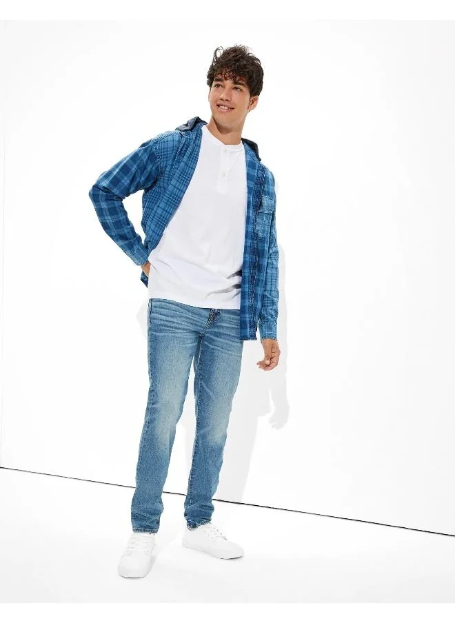 امريكان ايجل Light Wash Skinny Fit Jeans