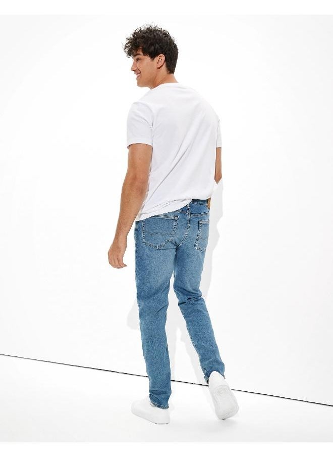 American Eagle - Light Wash Skinny Fit Jeans - Image 1