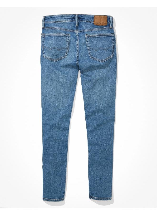 American Eagle - Light Wash Skinny Fit Jeans - Image 1