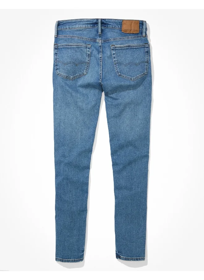 American Eagle Light Wash Skinny Fit Jeans