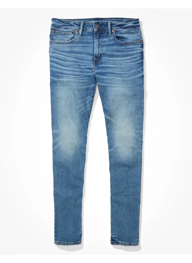 امريكان ايجل Light Wash Skinny Fit Jeans