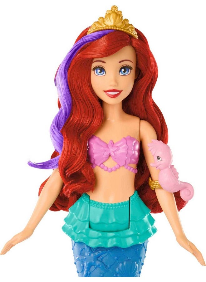 Mattel Games Disney Princess Toys, Ariel Swimming Mermaid Fashion Doll With Color-Change Hair & Tail, Inspired By The Little Mermaid Movie  - Image 4