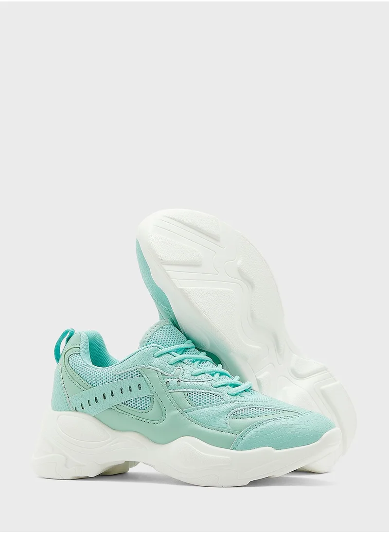 Ginger Tonal Chunky Sole Sneaker