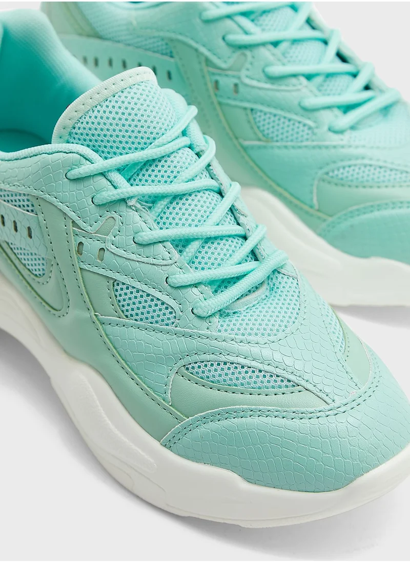 Ginger Tonal Chunky Sole Sneaker