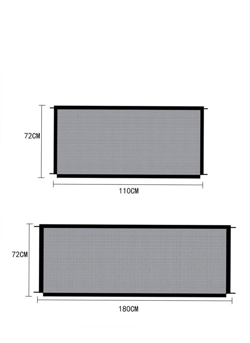 Portable Folding Baby Safety Gate 110 * 72cm