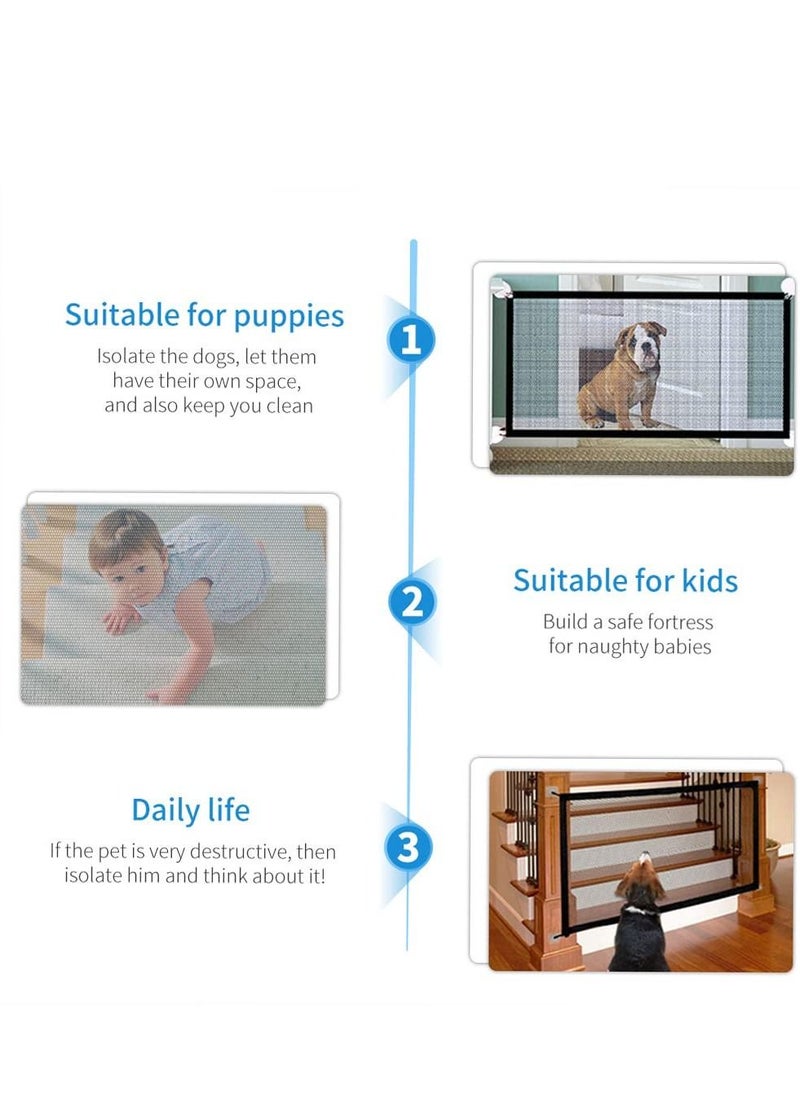 XiuWoo Portable Folding Baby Safety Gate 110 * 72cm  - Image 4