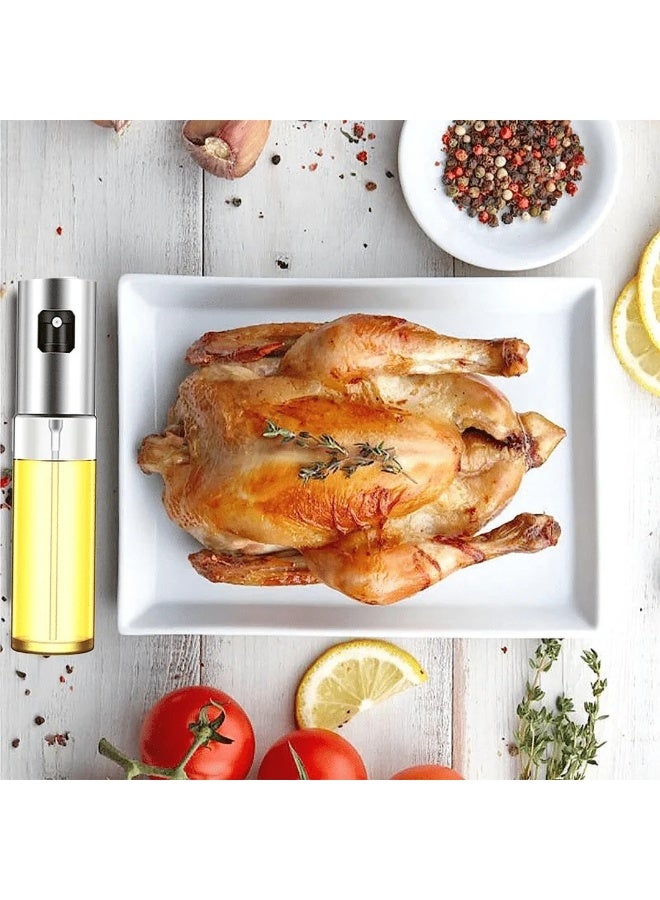 داني هوم زجاجة رذاذ زيت الطعام من داني هوم 100 مل – بخاخ زيت الطهي القابل لإعادة التعبئة لزيت الزيتون والخل وتتبيلة السلطة - Image 3