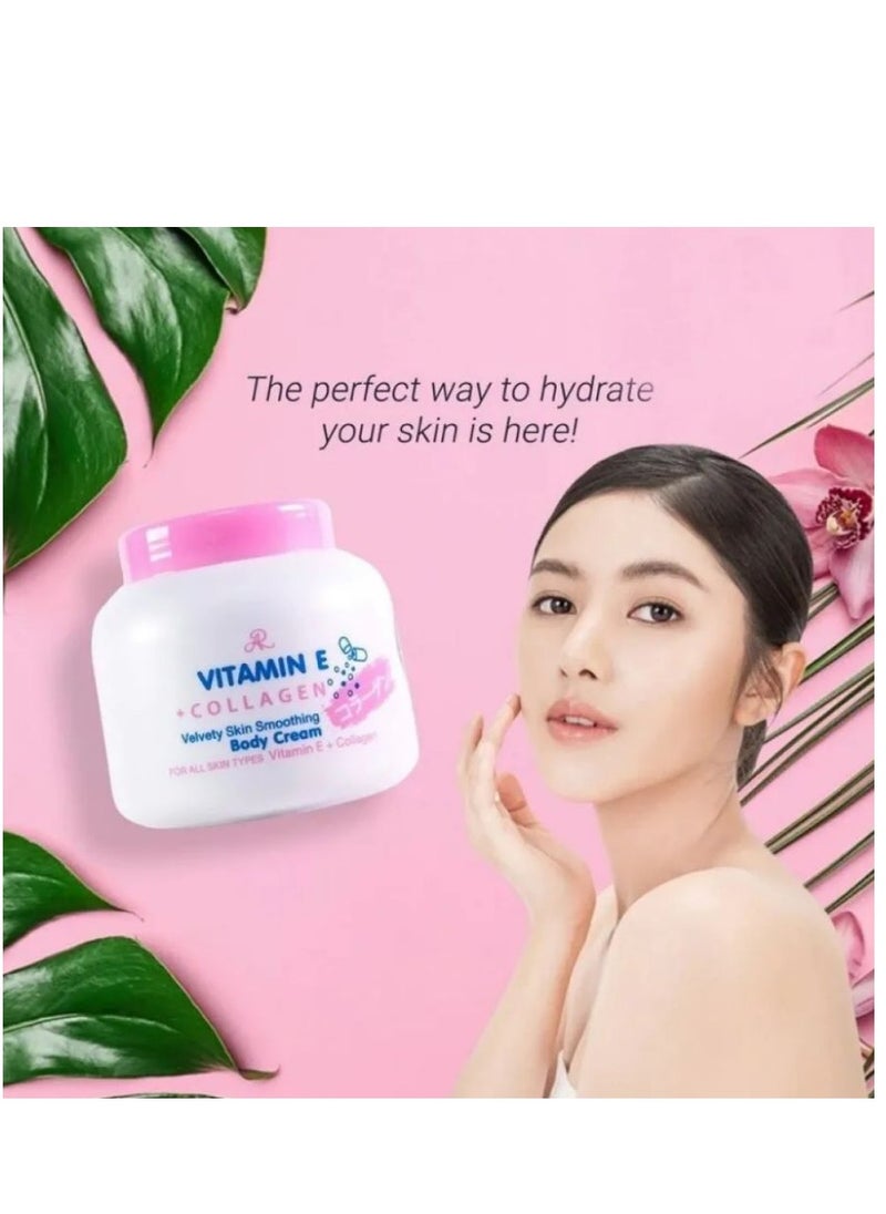 AR - Vitamin E + Collagen Body Cream for All Skin Types 200 ml - Image 1