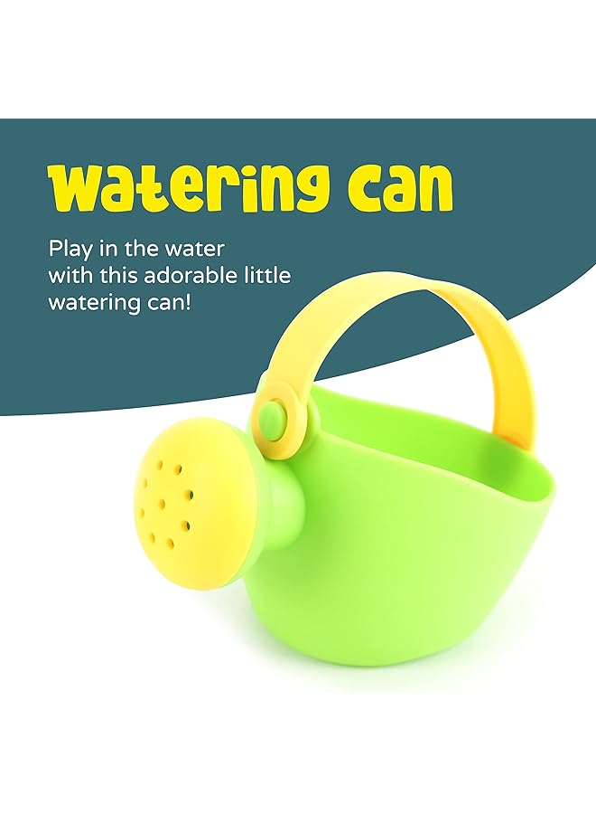 The Moon brand Baby Bath Toys Mini Floating Duck With Accessories Soft Bathtub Beach & Pool Toys Bright Colors And Stimulating Textures Gifts And Party Favors For Kids Duck And Motor Set - Image 4