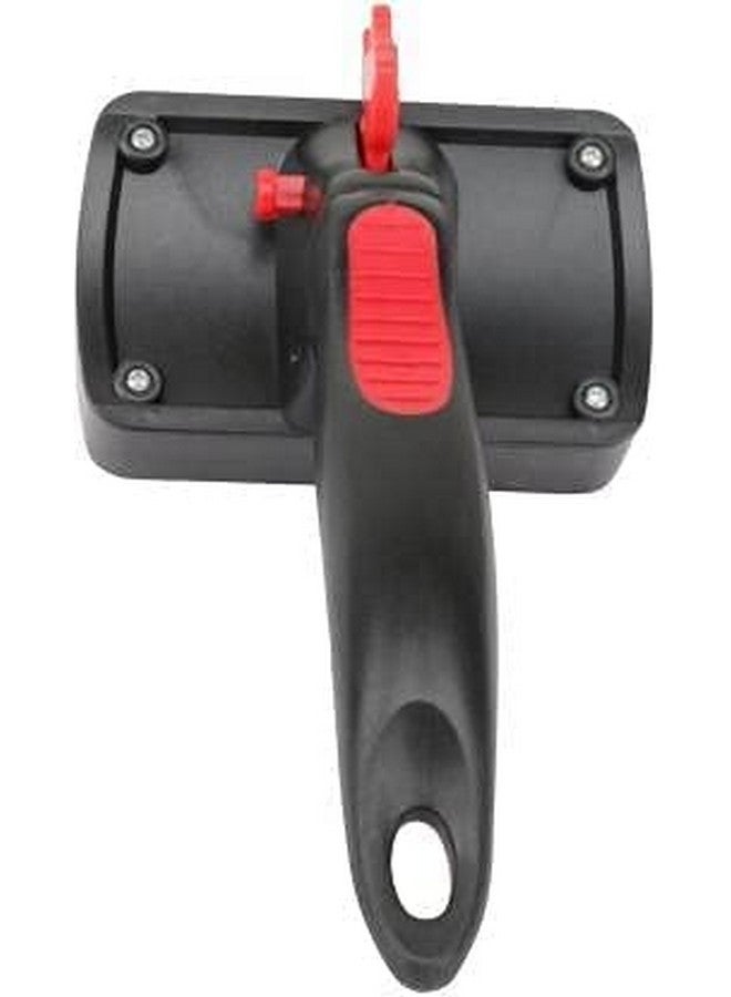 Pet Deshedding Brush Stainless Steel Dog Grooming Brush Slicker Brush For Cats (Color May Vary) - Image 3