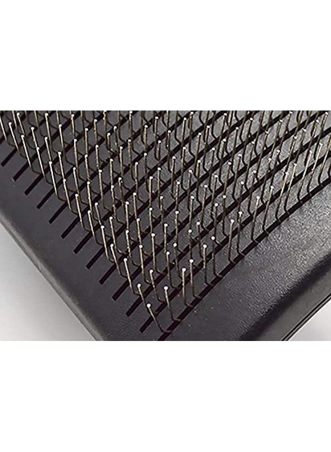 Pet Deshedding Brush Stainless Steel Dog Grooming Brush Slicker Brush For Cats (Color May Vary) - Image 4