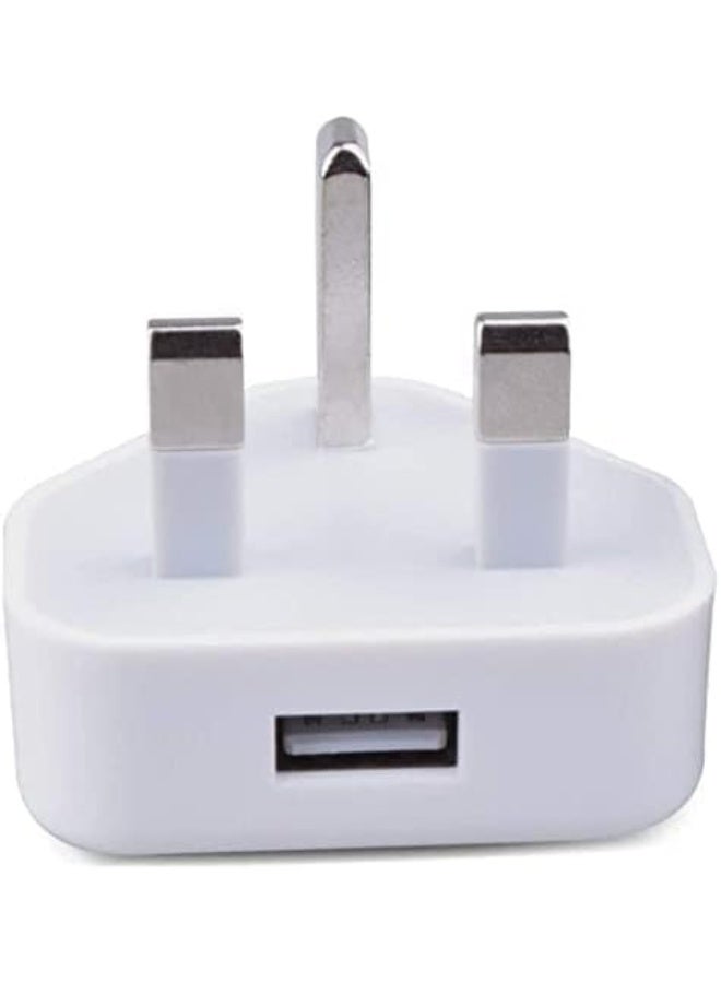Single USB Wall Plug Charger – Fast Charging Adapter for Smartphones, Tablets & USB Devices – Compact & Portable Power Plug - Image 2