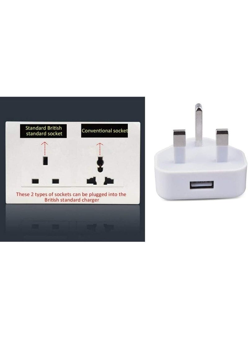 Single USB Wall Plug Charger – Fast Charging Adapter for Smartphones, Tablets & USB Devices – Compact & Portable Power Plug - Image 5