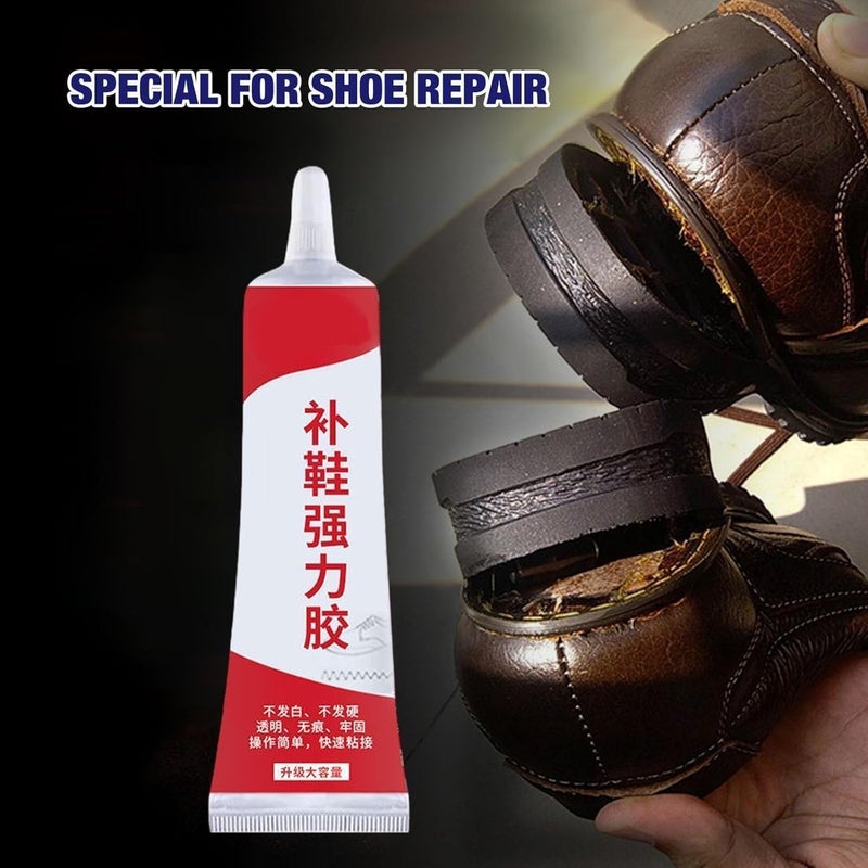 PRAYTEX Shoe Repair Glue, 60ml Waterproof & Quick-Drying Footwear Adhesive, Instant Strong & Flexible Fabric Glue for Sole Repair, Sneakers, Boots, All Types of Shoes (Shoe Repair Glue) - Image 4