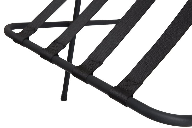 Mabel Home Metal Folding Luggage Rack Black - Image 5