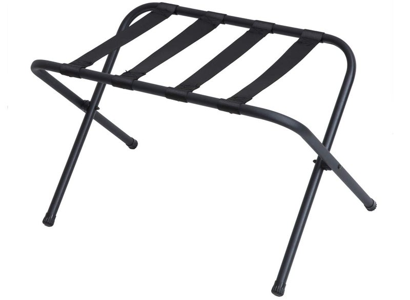 Mabel Home Metal Folding Luggage Rack Black - Image 1