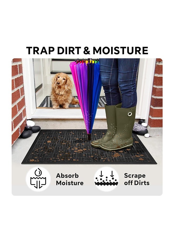 Generic - Door Mats Anti Skid Fluffy Soft Bedroom Carpet for Outdoor Indoor Entrance - Image 1