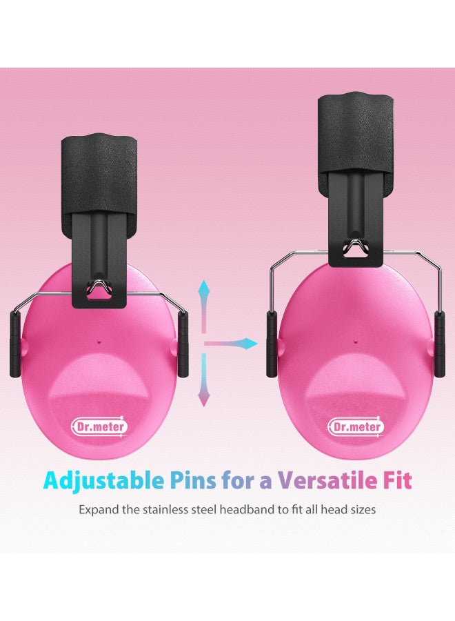 Dr.meter Ear Muffs for Noise Reduction: SNR27.4 Noise Cancelling Headphones for Autism with Adjustable Headband - Kids Ear Protection for Monster Truck, Airplane, Fireworks, Concerts and Football Game - Image 1