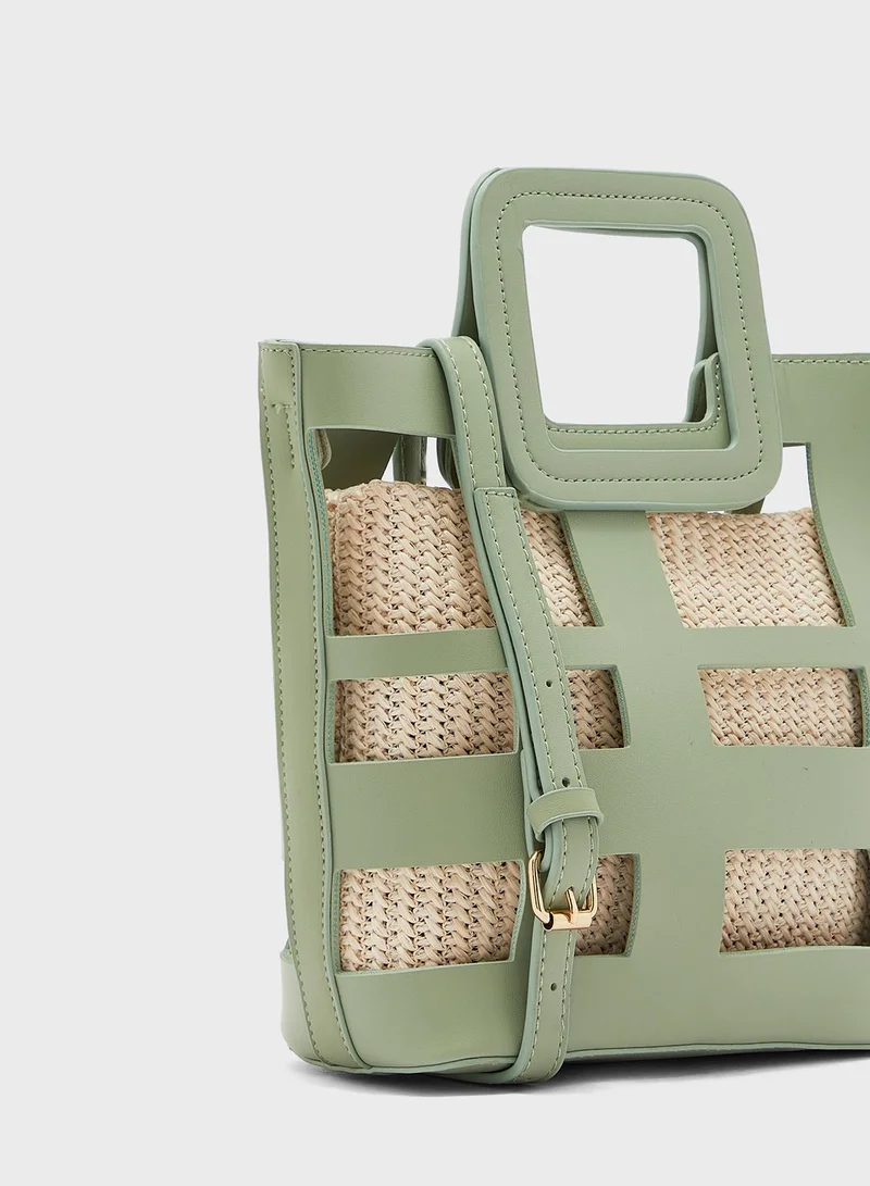 Ginger Cutout Handbag