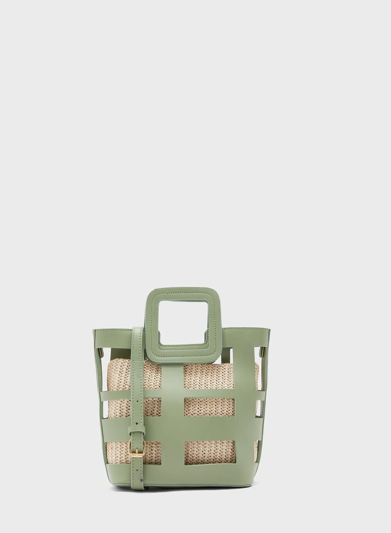 Ginger Cutout Handbag