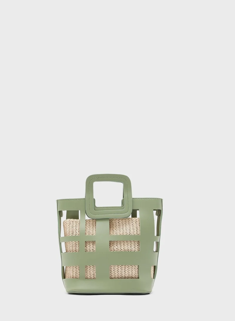 Ginger Cutout Handbag