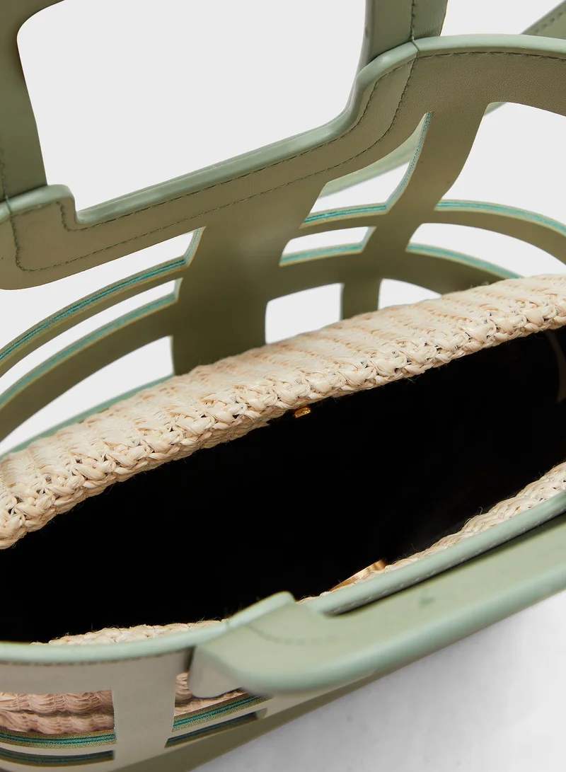Ginger Cutout Handbag