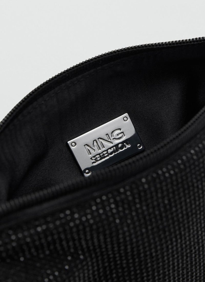 مانجو حقيبة يد مرصعة بالكريستال - Image 4