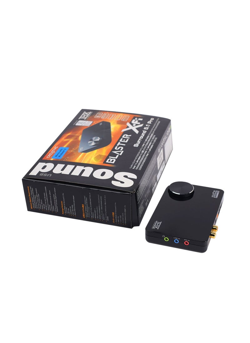 Creative - Creative Labs Sound Blaster X-Fi Surround 5.1 Pro - Image 1