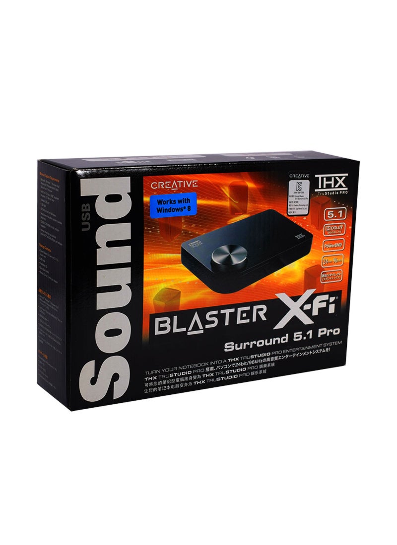 Creative - Creative Labs Sound Blaster X-Fi Surround 5.1 Pro - Image 1
