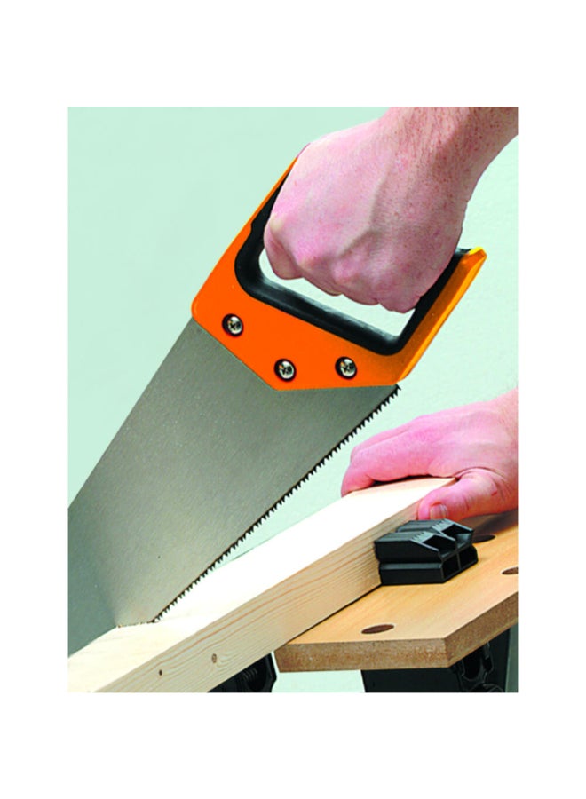 Tactix Portable Foldable MDF Work Bench Beige and Black 82 x 60.5 x 64 cm 330001 - Image 4