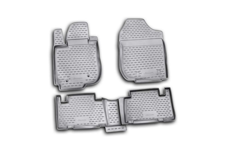 Element EXP.NLC.48.46.210k Rubber Floor Mats for Toyota RAV4 XA40 2010-2019 4-Piece Set Black - Image 1