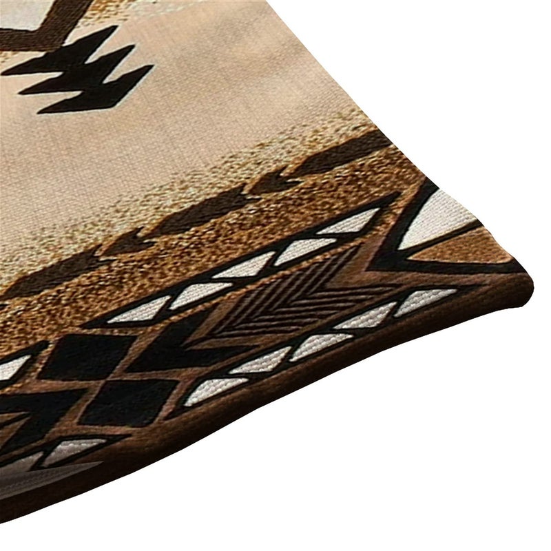 Solekla American Southwest Aztec Pillow Covers 12" x 20" Lumbar Pillow Covers Home Decorative Cotton Linen Cushion Case for Sofa Couch Housewarming Family Room DÃ©cor - Image 5
