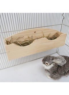 Hamiledyi Rabbit Hay Feeder Rack Bunny Grass Holder Wooden Food Feeding Manger with 3 Kinds of Grass Balls Less Wasted Hanging Hay Dispenser for Guinea Pigs Gerbil Chinchillas Squirrels Ferret - pzsku/ZED3BCAC7216EF2FA3DA1Z/45/_/1737031674/7814155f-1ef6-4174-8fd3-db0e784aebc9