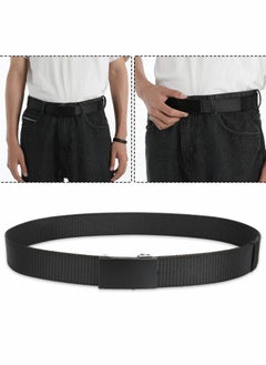 Y&D Mens Belt, Nylon Canvas Belt with Heavy Duty Flip-Top Solid Metal Buckle, 1.5" Can Pruning Outdoor Sports  - Image 5