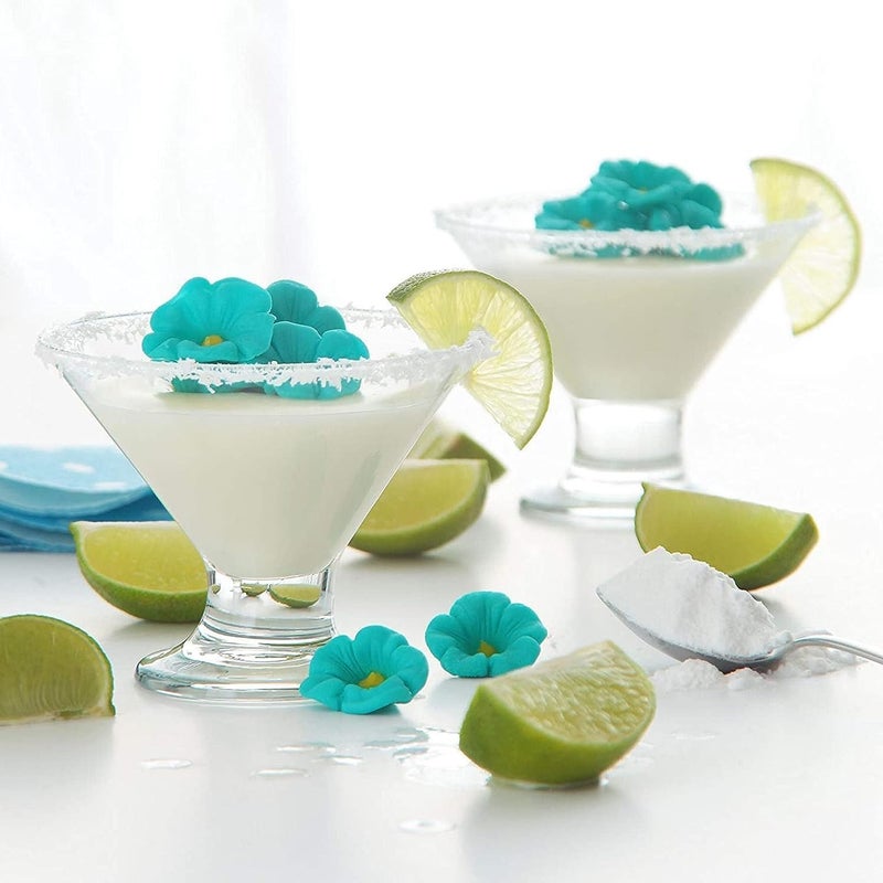 SLINCE SLINCE Ice Cream Bowl Set of 6 Pedestal 190 ml Lotus Dessert Bowl Mock Tails Cocktails Snack and Fruit Salad and More Perfect for Serving and Enjoying Treats 6 Pcs 250 Ml  - Image 3