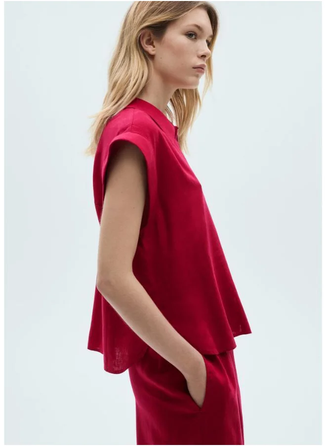 مانجو Mogam-W Button Down Top