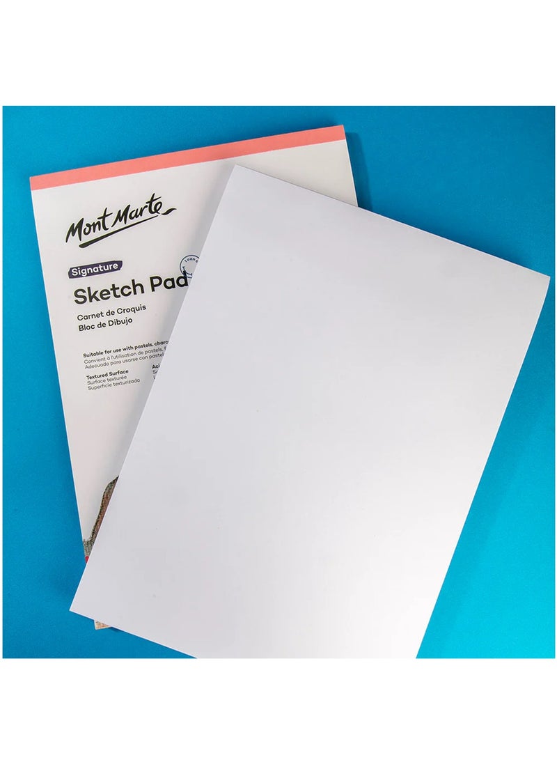 Mont Marte A3 Size Signature Art Sketch Pad 25 Sheets With 150gsm Thickness - Image 4